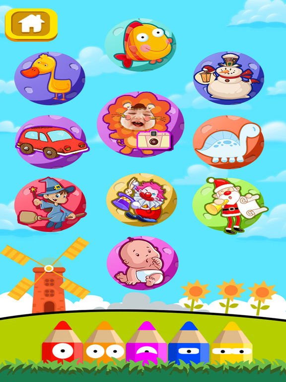 Kids coloring book - baby color games for free screenshot 9