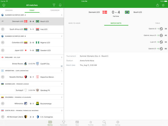 Soccer Scores Pro - FotMob screenshot