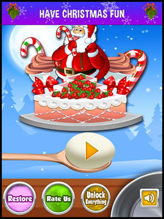 App Shopper: Christmas Food Fever Cooking Maker Kids Games (Games)