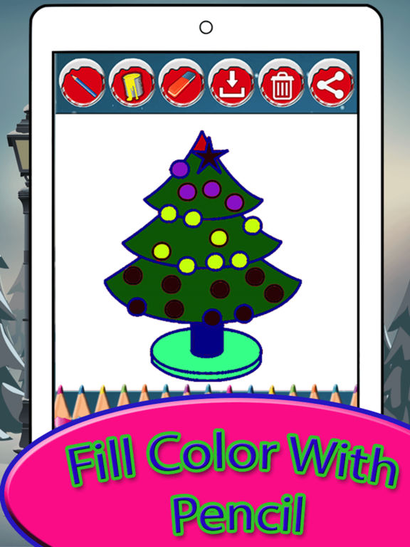 WOW! Christmas Coloring pages for kids & Adult screenshot 8