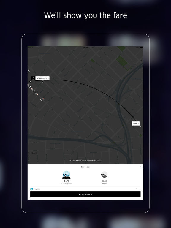 Uber - Request a ride screenshot 8