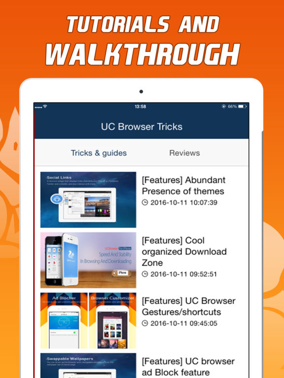 Tricks For Uc Browser Tips Guide Apps 148apps - app for roblox users by tu dong nguyen